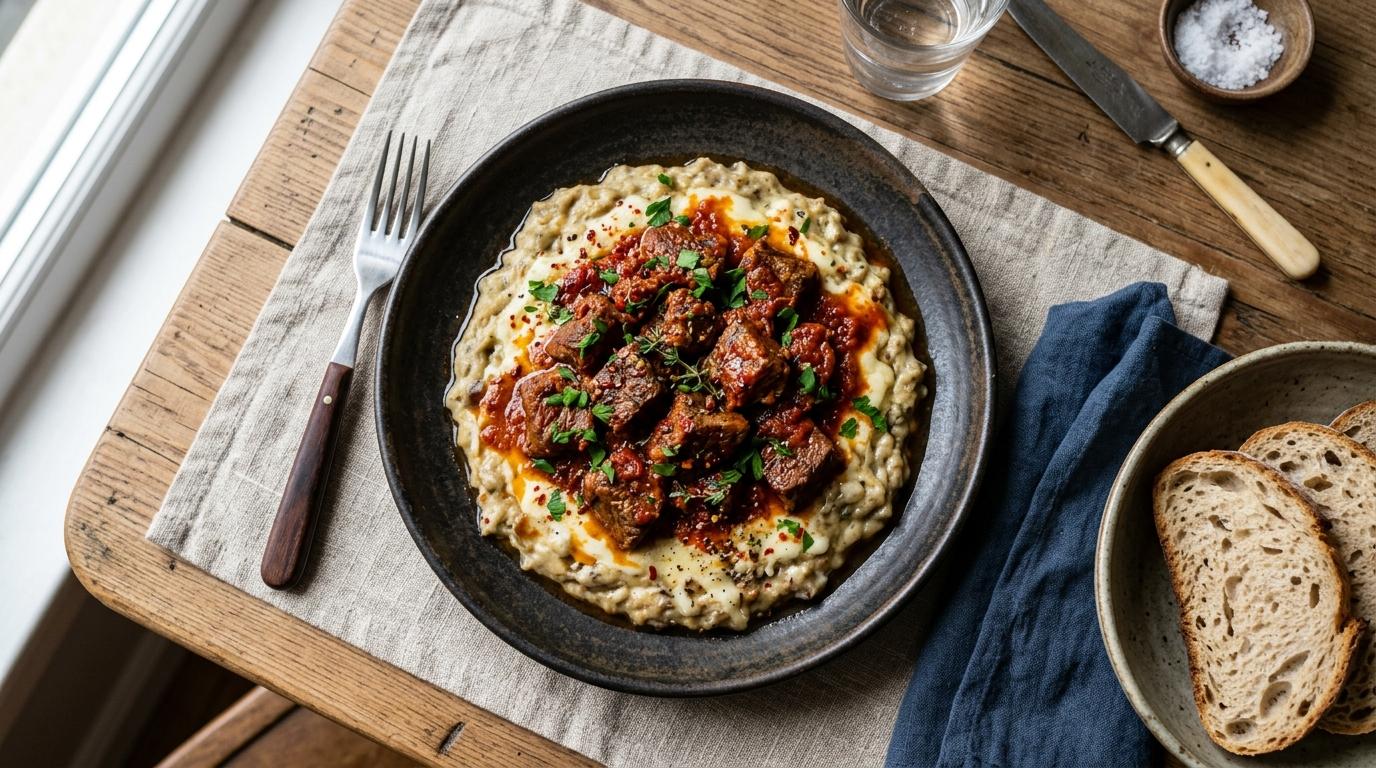 Fırında Özel Soslu Dana Beğendi Tarifi