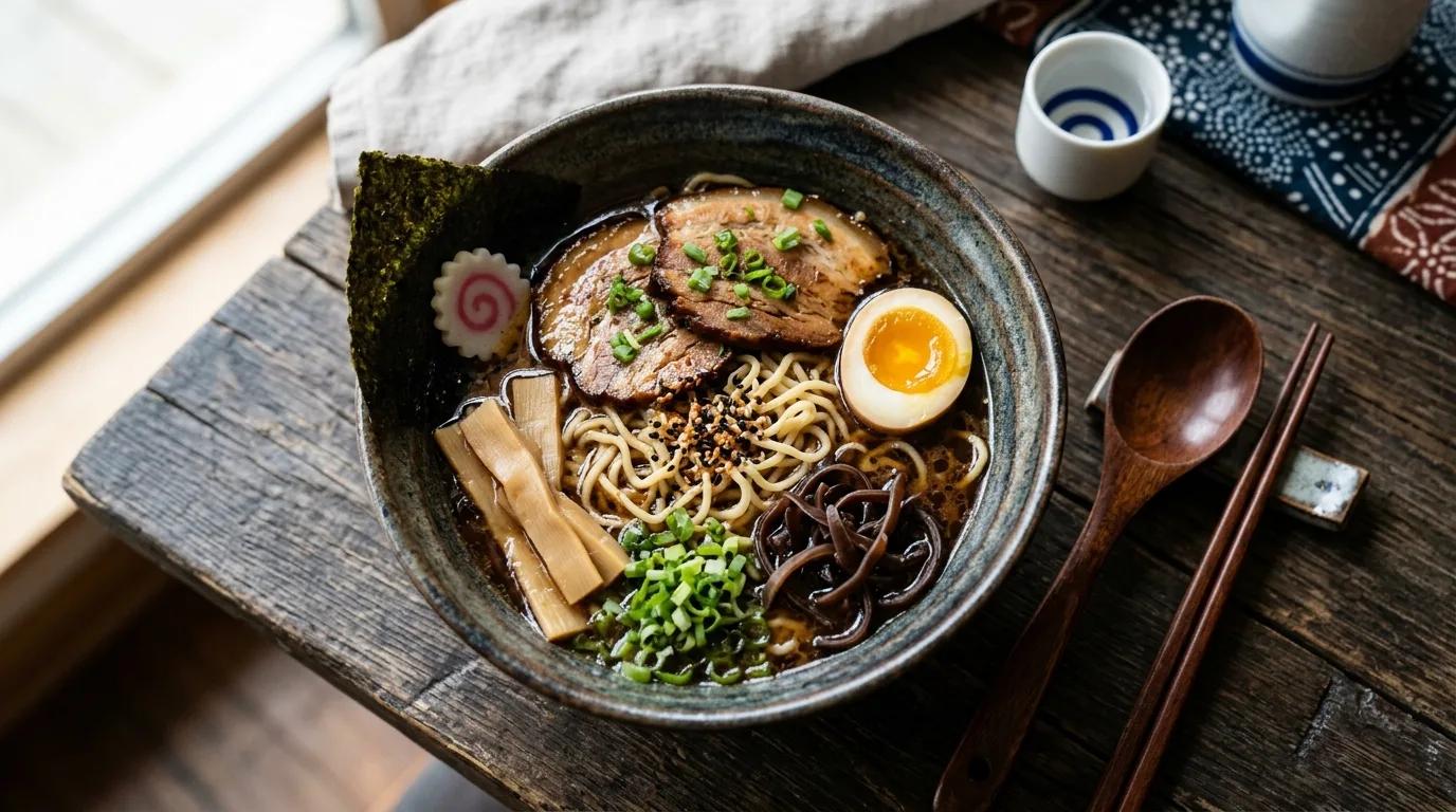 Japon Usulü Ramen Çorbası