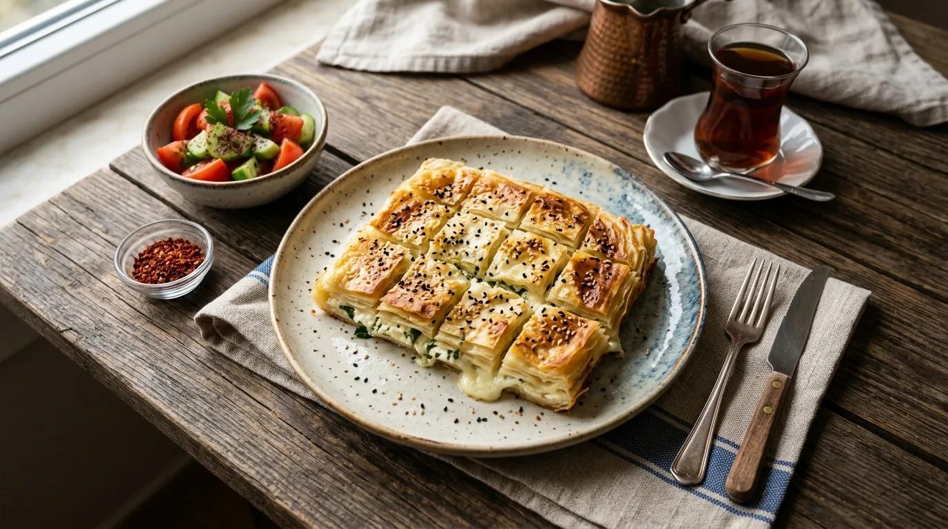 Peynirli Su Böreği Tarifi