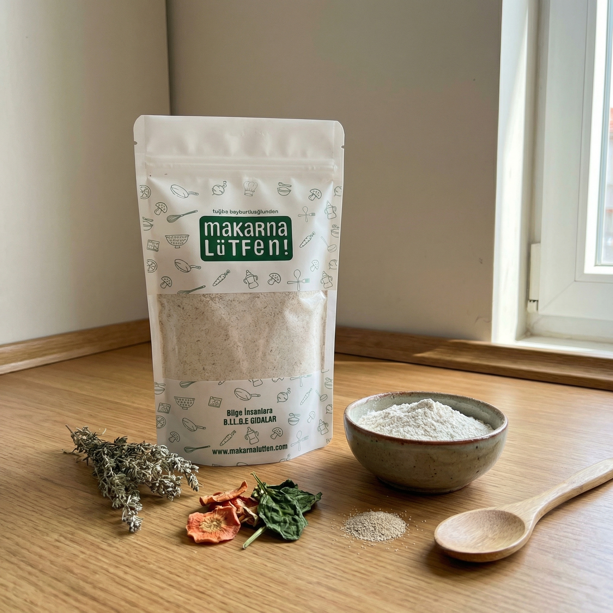 5 Fonksiyonlu Ekmek Karışımı: Ekmek, Pizza, Poğaça, Çörek ve Hamburger Ekmeği İçin Pratik Çözüm (485g)