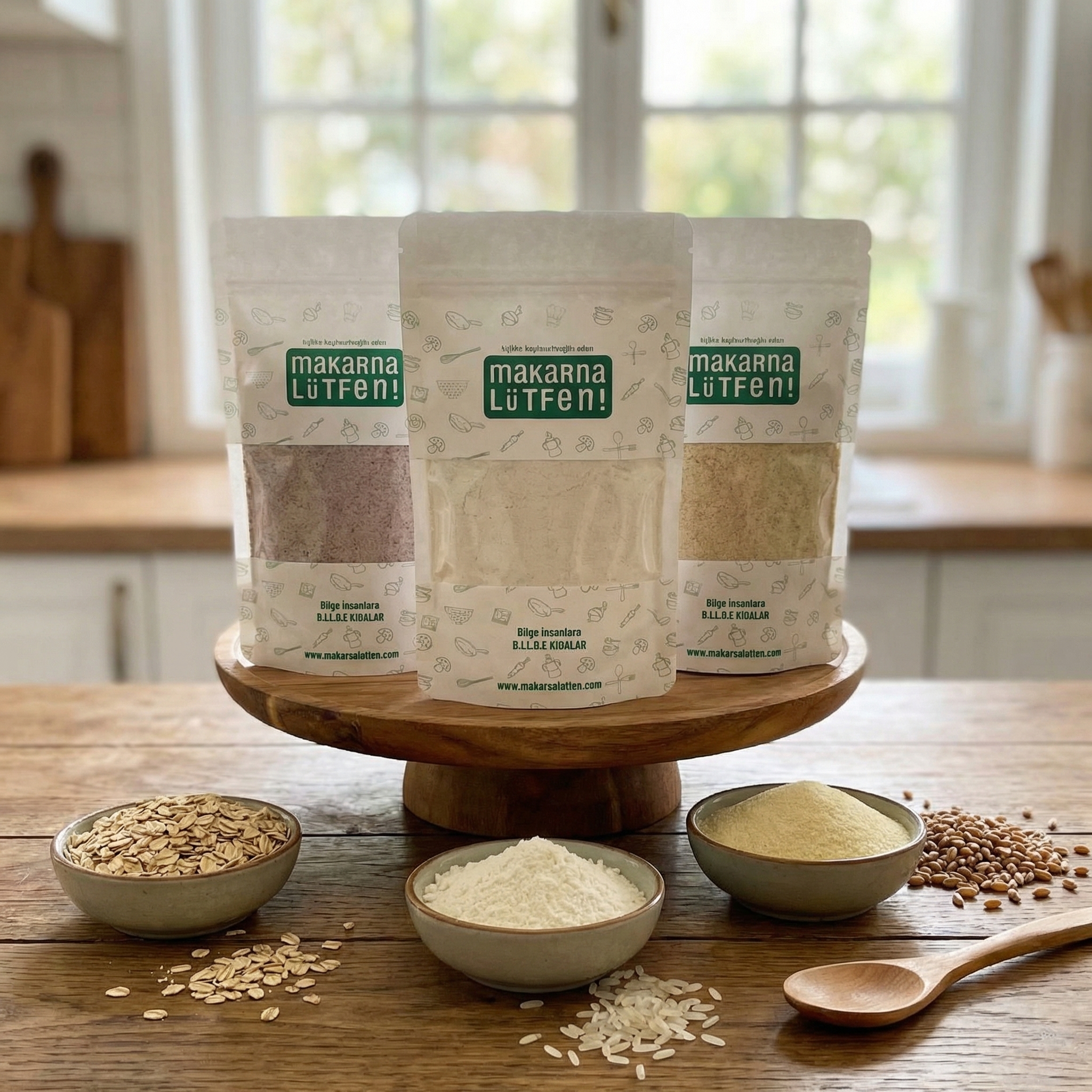 Bebekler İçin 3 Farklı Muhallebi Unu Karışımı Seti