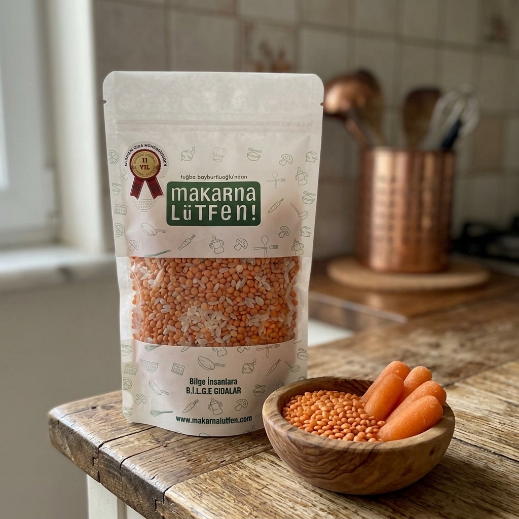 Bebekler İçin Doğal Havuçlu Çorba Karışımı (75 gr)