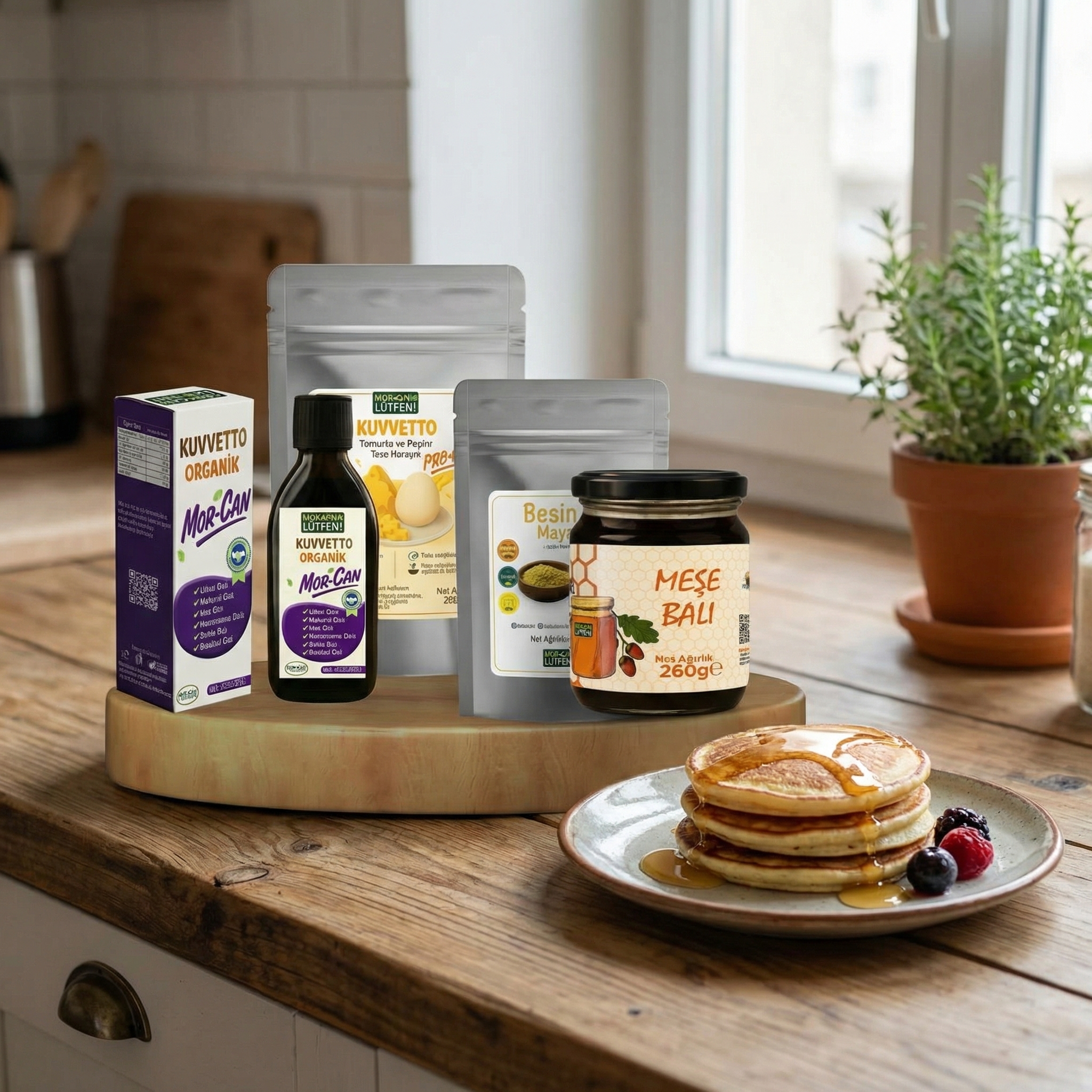 Doğal Bağışıklık Güçlendirici Set (Pankek Hediyeli)