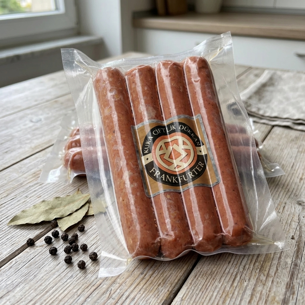 Doğal İçerikli Nitritsiz Frankfurter Dana Sosis (220-240 gr)