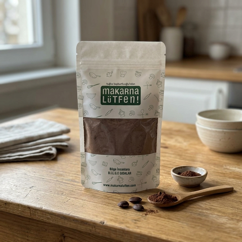 Sağlıklı Kahvaltıların Vazgeçilmezi: Kakaolu Keçiboynuzlu Pankek Karışımı (235g)