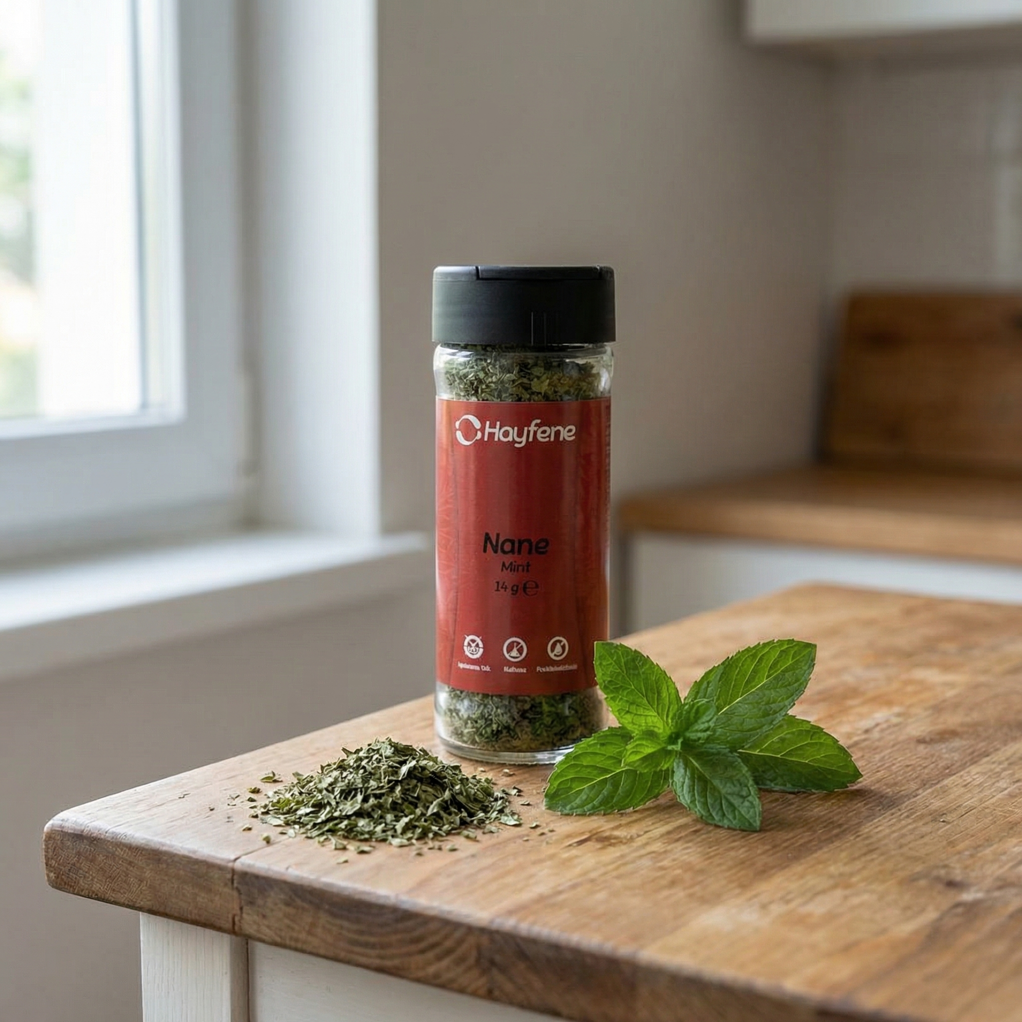 Tazelik ve Lezzet Bir Arada: Hayfene Kurutulmuş Nane 14 gr